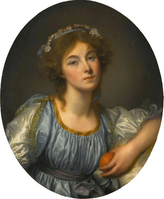 JeanBaptiste Greuze - A Young Girl Holding An Orange.webp
