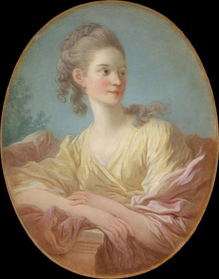 JeanHonor Fragonard - Portrait of a Young Woman.webp