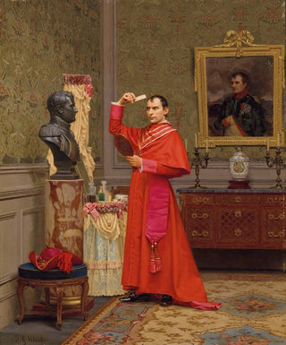 Jehan Georges Vibert - La Comparaison.webp