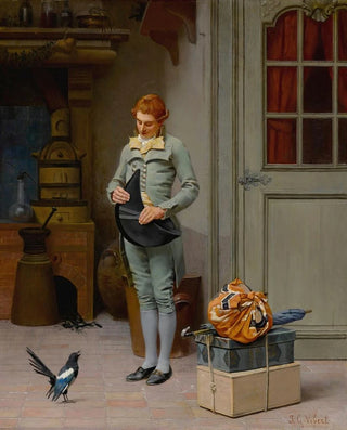 Jehan Georges Vibert - Le Nouveau Commis.webp