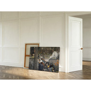 Jésus, Marie-Madeleine et Marthe à Béthanie - James Tissot | Reproduction Tableau Décoration murale affiche copie
