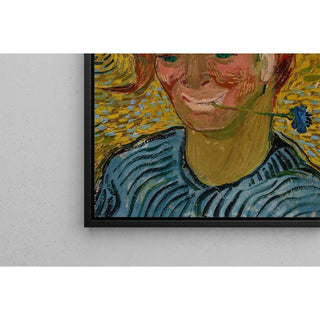 Jeune Homme au Bleuet - Vincent van Gogh | Reproduction Tableau Décoration murale affiche copie