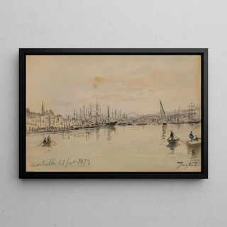 Johan Barthold Jongkind - Le Port de Marseille.webp