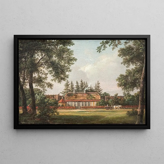 Johan Christian Dahl - Skovlyst A foresters house Hillerd.webp