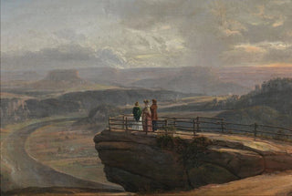 Johan Christian Dahl - View from Bastei.webp