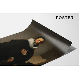 Johannes Wtenbogaert - Rembrandt van Rijn | Reproduction Tableau Décoration murale affiche copie