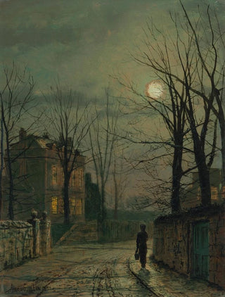 John Atkinson Grimshaw - Corner of the Old Road Claughton near Scarborough.webp