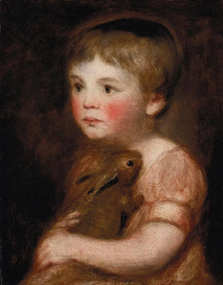 John Constable - Miss Lewis with a rabbit.webp