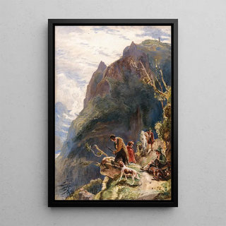 John Frederick Lewis - Tyrolese Hunters.webp