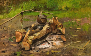 John George Brown - Camp in Vermont.webp