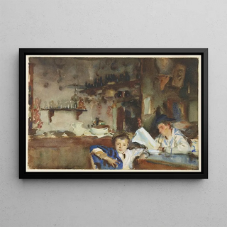 John Singer Sargent - A Venetian Trattoria.webp