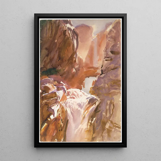 John Singer Sargent - Mountain Torrent.webp