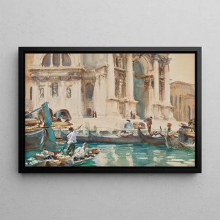 John Singer Sargent - The Faade of La Salute Venice.webp