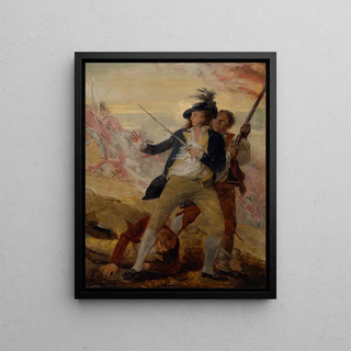 John Trumbull - Lieutenant Thomas Grosvenor and Servant.webp