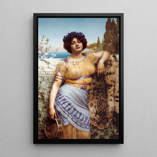 John William Godward - Ionian dancing girl.webp
