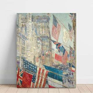 Journée des alliés - Childe Hassam | Reproduction Tableau Décoration murale affiche copie