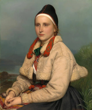 Jozef Van Lerius - Girl from Dalarne.webp