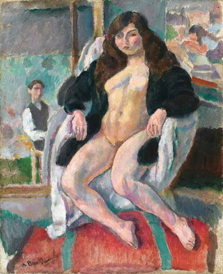 Jules Pascin - Le Peintre Et Son Modle.webp