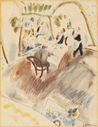 Jules Pascin - Two Men Dining.webp