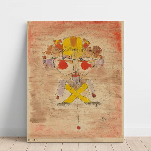 Reproductie van het schilderij Jumping Jack - Paul Klee
