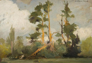 Karl Maria Thuma - Study of Trees.webp
