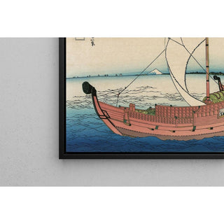 Kazusa no Kairo - Katsushika Hokusai | Reproduction Tableau Décoration murale affiche copie