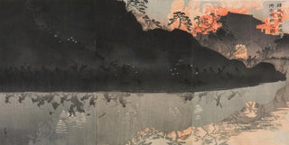 Kobayashi Kiyochika - Our Elite Forces Occupying the Pescadore Islands of Taiwan.webp