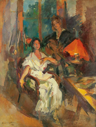 Konstantin Alexeevich Korovin - Evening Duet.webp