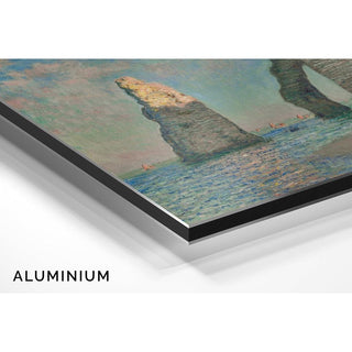 L'Aiguille et la falaise d'Aval de Claude Monet | Reproduction Tableau Décoration murale affiche copie