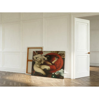 L'Amazone blessée - Franz von Stuck | Reproduction Tableau Décoration murale affiche copie