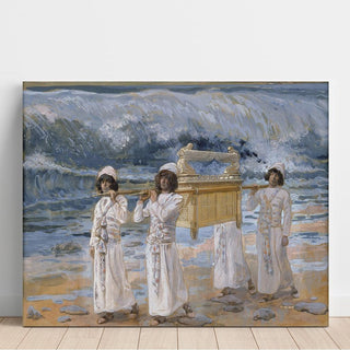 L'Arche traverse le Jourdain - James Tissot | Reproduction Tableau Décoration murale affiche copie