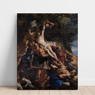 L'Élévation de la Croix - Peter Paul Rubens | Reproduction Tableau Décoration murale affiche copie