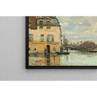 L’Inondation à Port-Marly - Alfred Sisley | Reproduction Tableau Décoration murale affiche copie