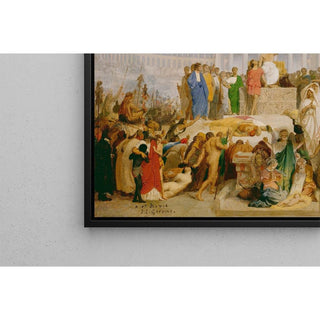 L'âge d'Auguste, la naissance du Christ - Jean-Léon Gérôme | Reproduction Tableau Décoration murale affiche copie