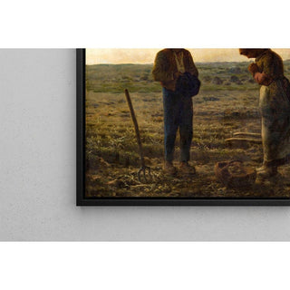 L'angelus - Jean-François Millet | Reproduction Tableau Décoration murale affiche copie