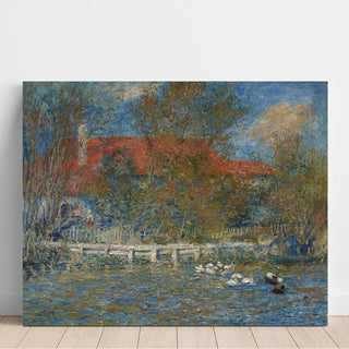 L'étang aux canards - Pierre-Auguste Renoir | Reproduction Tableau Décoration murale affiche copie
