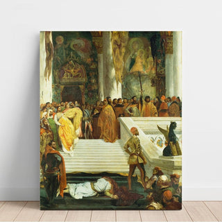 L'exécution du doge Marino Faliero - Eugène Delacroix | Reproduction Tableau Décoration murale affiche copie