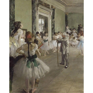 La Classe de danse - Edgar Degas | Reproduction Tableau Décoration murale affiche copie