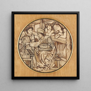 La Construction de l'Arche - Sir Edward Coley Burne-Jones