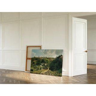 La Côte de Jalais, Pontoise - Camille Pissarro | Reproduction Tableau Décoration murale affiche copie