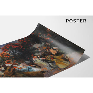 La Dernière Chanson - Joaquín Sorolla | Reproduction Tableau Décoration murale affiche copie