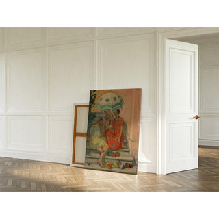 La Diseuse de Bonne Aventure, Sainte-Maxime - Henri Lebasque | Reproduction Tableau Décoration murale affiche copie