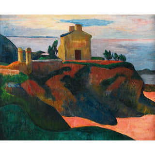 La Maison Du Pan-Du - Paul Gauguin | Reproduction Tableau Décoration murale affiche copie