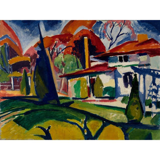 La Maison de Newman - Henry Lyman Sayen | Reproduction Tableau Décoration murale affiche copie