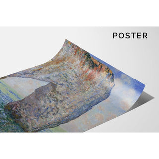 La Manneporte près d'Étretat - Claude Monet | Reproduction Tableau Décoration murale affiche copie