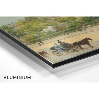 La Place du Louvre - Louis Béroud | Reproduction Tableau Décoration murale affiche copie