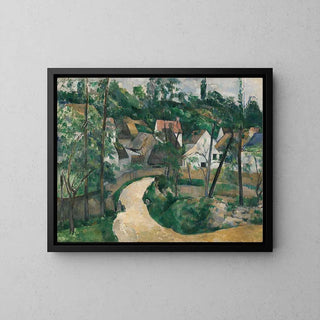 La Route tournante - Paul Cézanne | Reproduction Tableau Décoration murale affiche copie