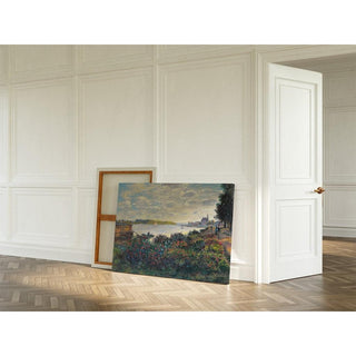 La Seine à Argenteuil 1877 - Claude Monet | Reproduction Tableau Décoration murale affiche copie