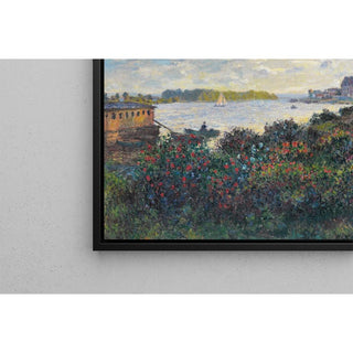 La Seine à Argenteuil 1877 - Claude Monet | Reproduction Tableau Décoration murale affiche copie