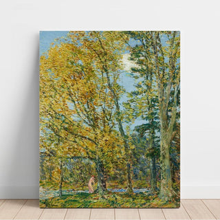 La baigneuse - Childe Hassam | Reproduction Tableau Décoration murale affiche copie